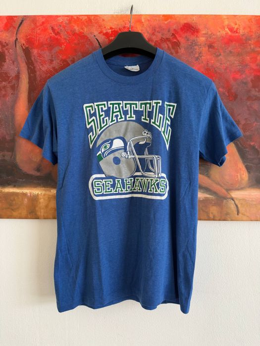 Винтажная футболка мерч Seattle Seahawks оригинал Размер L