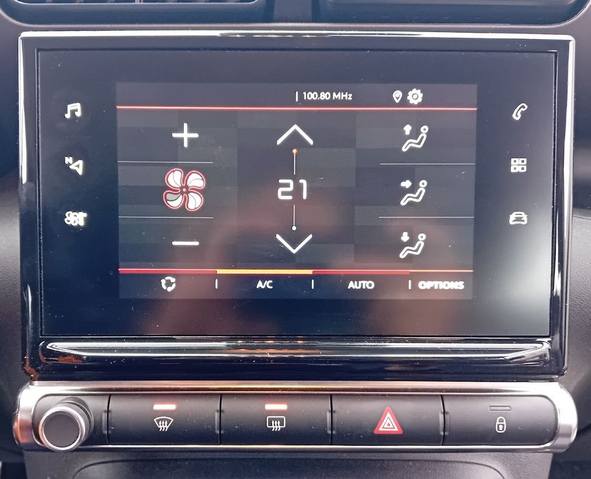 Display / ecrã de informações CITROËN C3 Aircross II (2R_, 2C_)