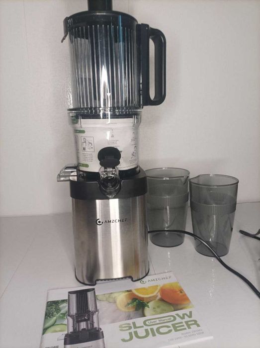 Соковижималка повільного віджиму AMZCHEF ZM1902 (220–240V)
