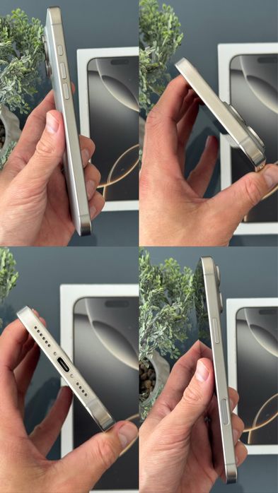 iPhone 16 Pro Max 512gb Natural Titanium Neverlock АКБ 93% Айфон Обмін