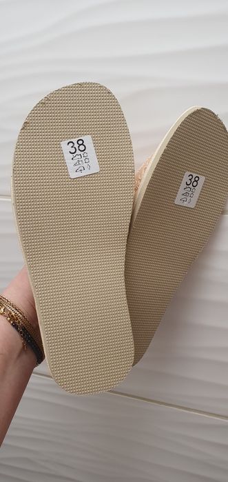 Kapcie laczki pantofle skóra naturalna skórzane 38 polskie góralskie