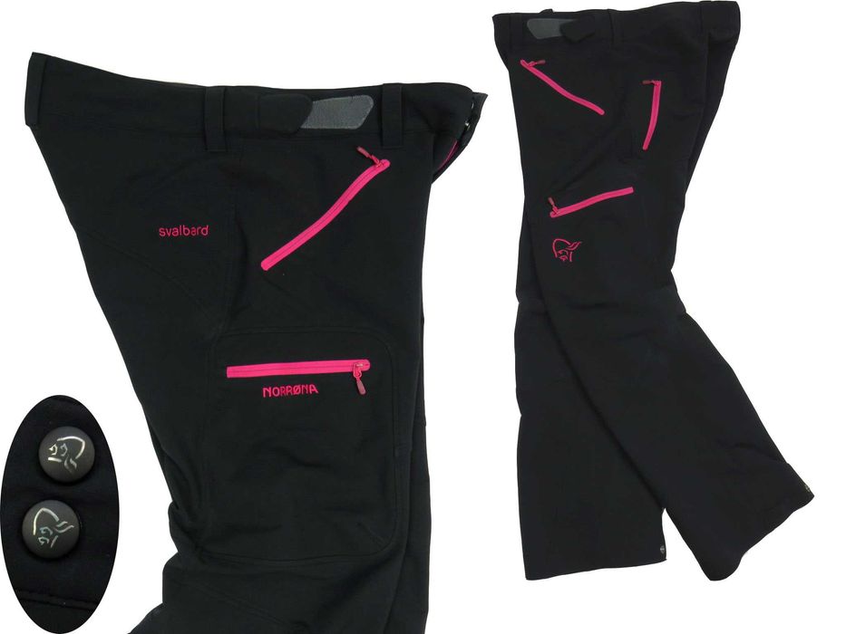 Norrona damskie spodnie outdoor trekking softshell L -70%