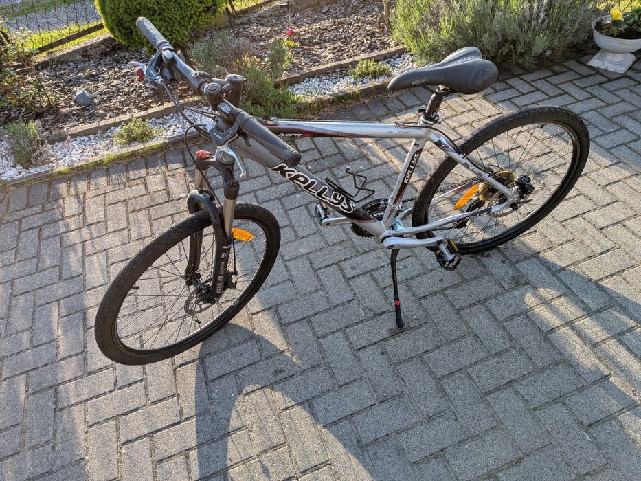 Rower górski Kellys Quartz DSC MTB – Srebrny, Tarczówki, Deore