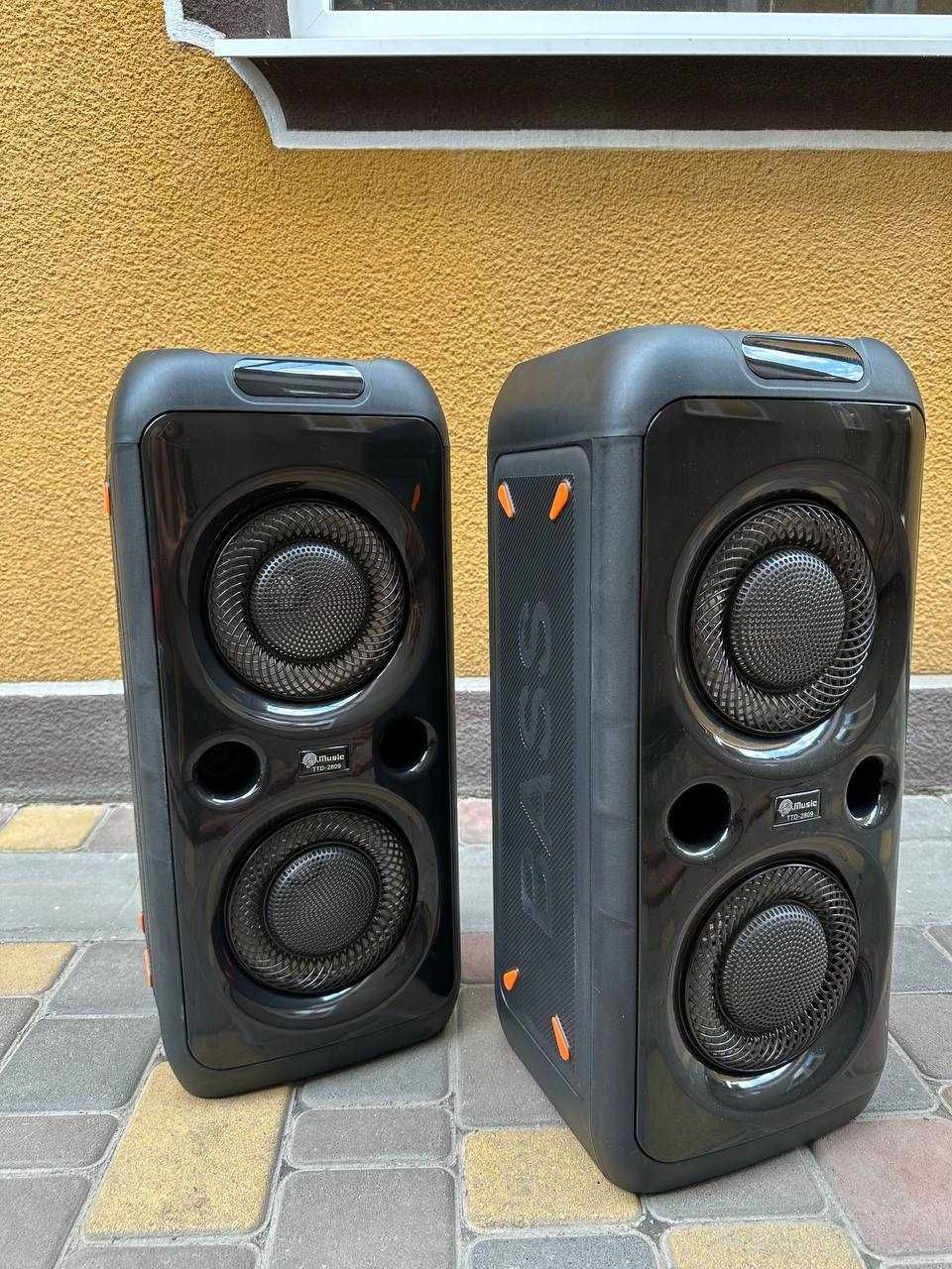 Мощная акаммуляторная колонка Bluetooth Logo, колонка с RGB подсветкой ...