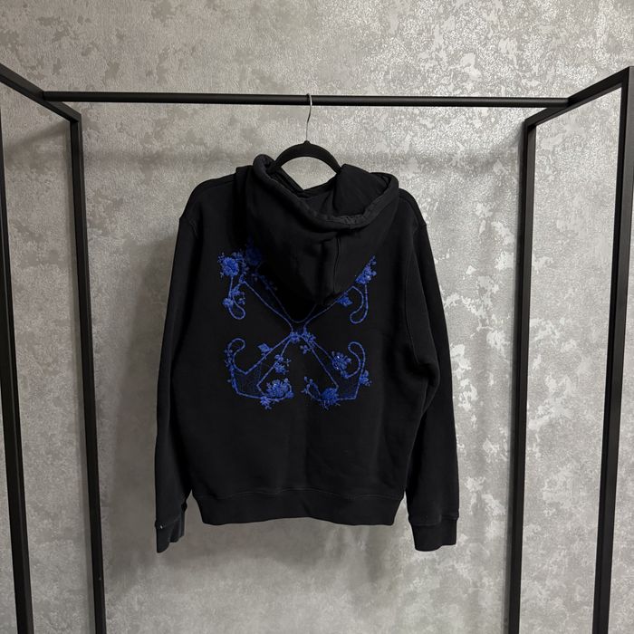Off-White Embroider Arrow Print Hoodie