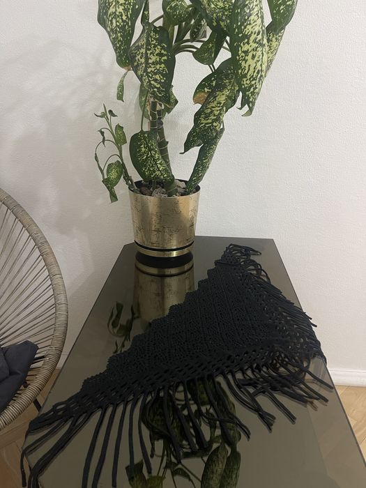 Хустка накидка шарф з бахромой шаль платок ремінь