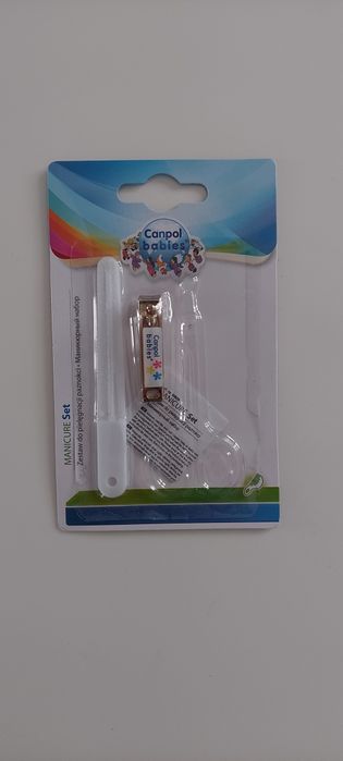 Zestaw do pielęgnacji paznokci Canpol Babies nowy