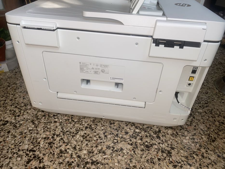 Impressora Multifunções A3 e A4 HP OfficeJet Pro 7740 (Como Nova + Tinteiros Cheios)