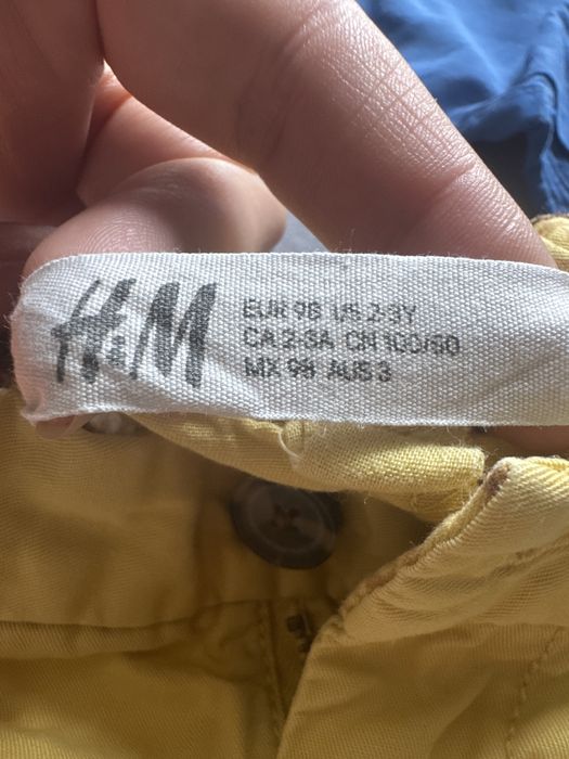 9 par krótkie spodenki 2-3 lata 92 - 98 cm