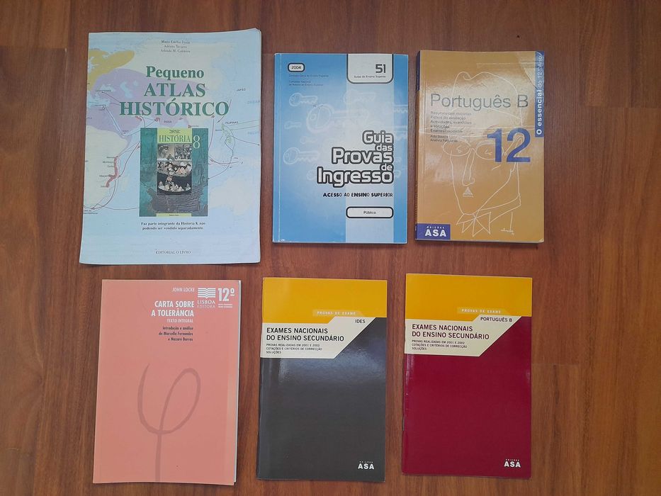 Livros, Guias, Exames, Sebentas, etc