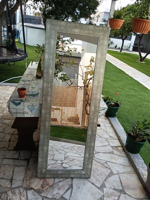 Espelho grande comprado no Leroy Merlin