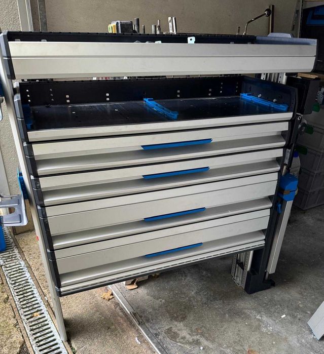 SORTIMO Regaly Do Busa Zabudowa Serwisowa Warsztatowa Szuflady Imadlo