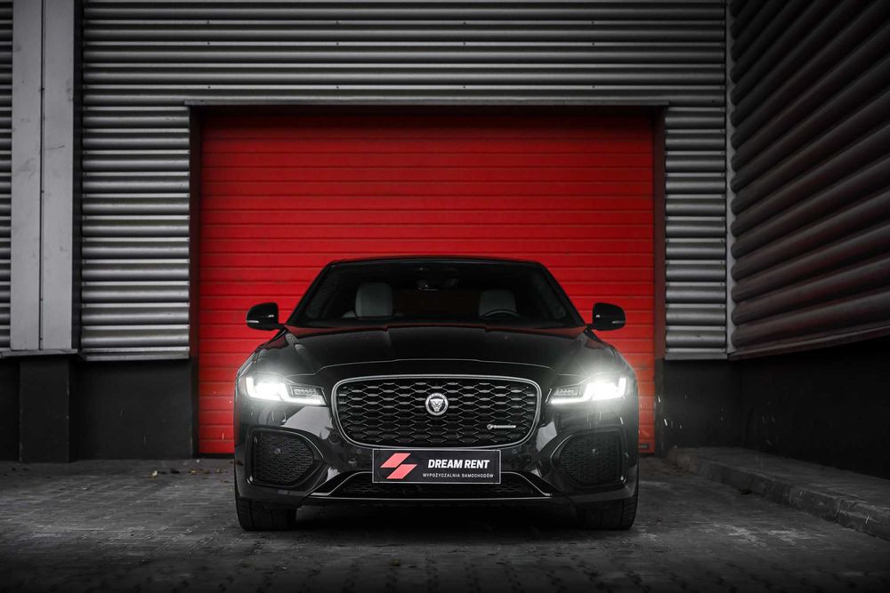 JAGUAR XF 2.0D HSE (2025 rok) wynajem wypożyczalnia lotnisko hotel