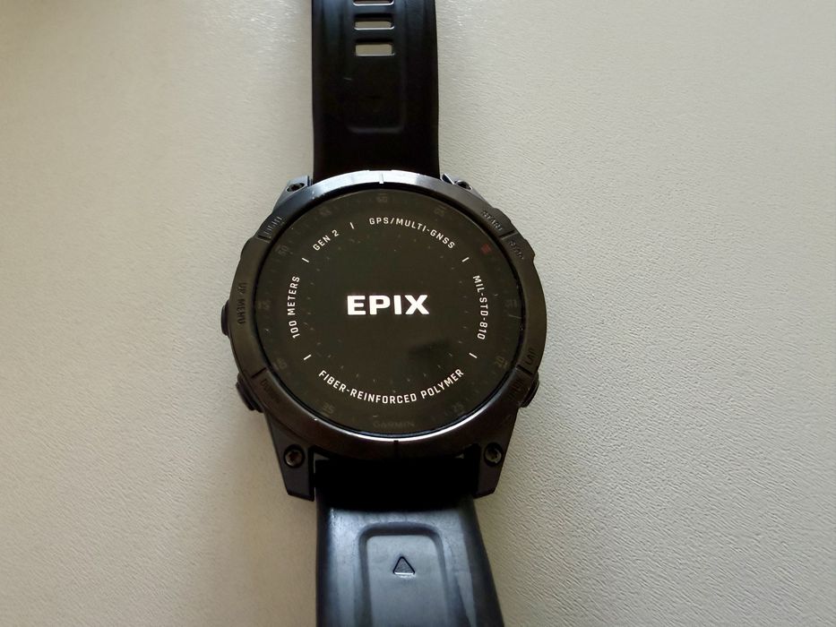 Garmin Epix Gen 2 Sapphire — Smartwatch GPS Premium compatível com iPhone
