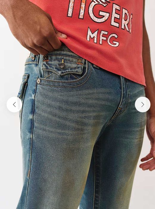 True Religion, мужские джинсы, р. 48-50