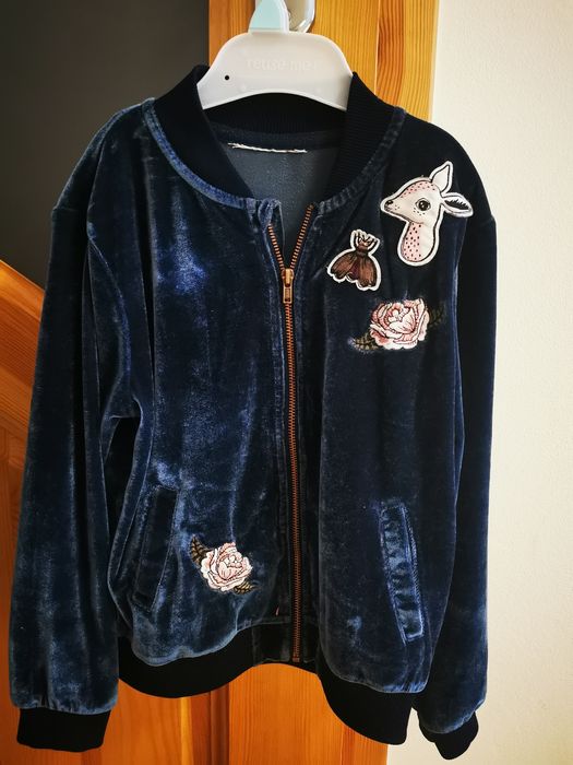 Bluza zamszowa dla dziewczynki