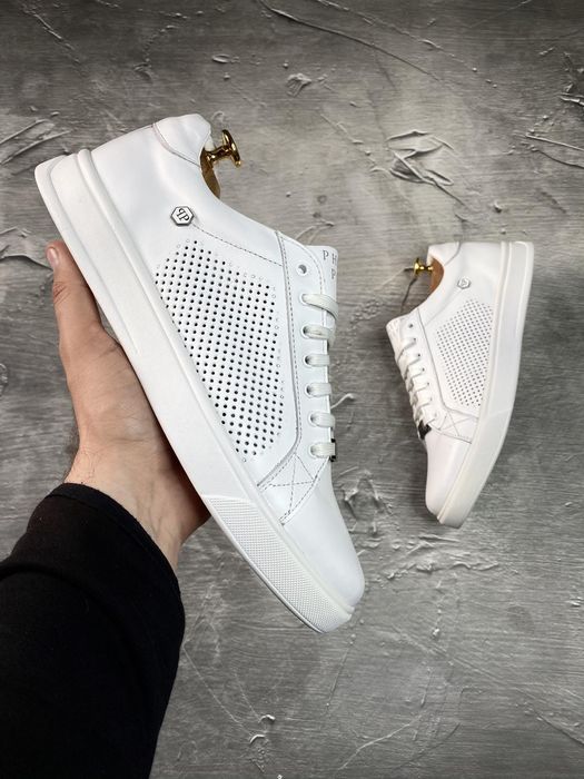Летние кеды мокасины 40-45 Philipp Plein