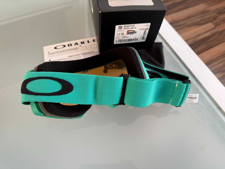 Gogle OAKLEY target lime Antifog narciarskie snowboard ski