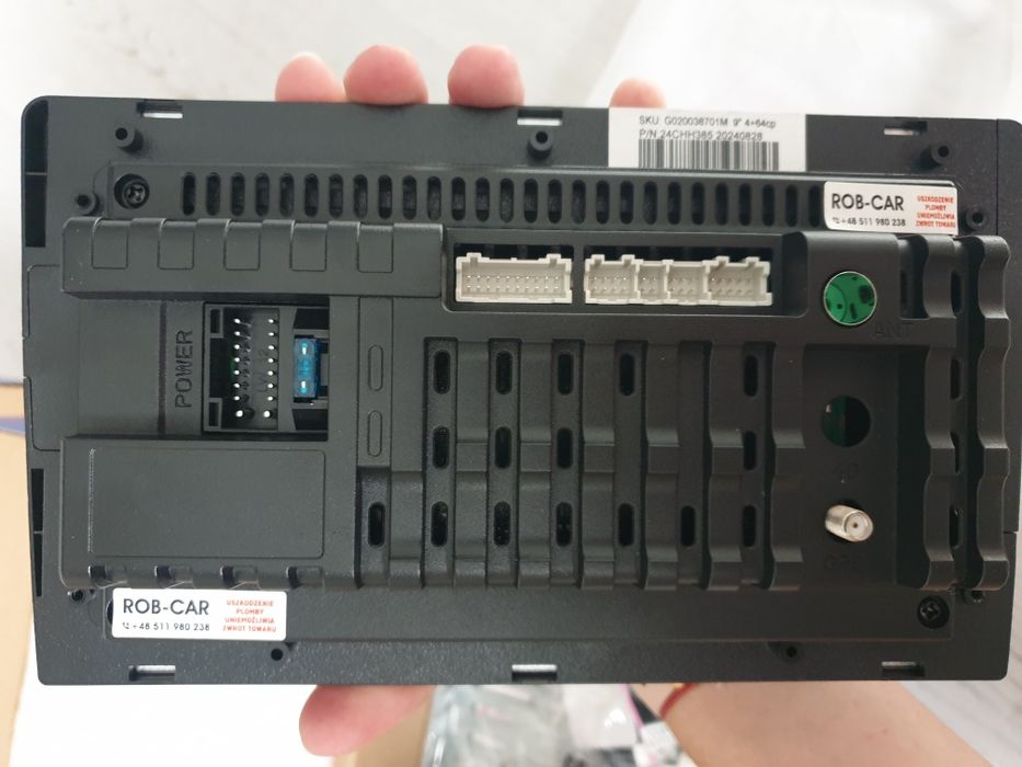 Esscoo panel multimedialny Nowy radio