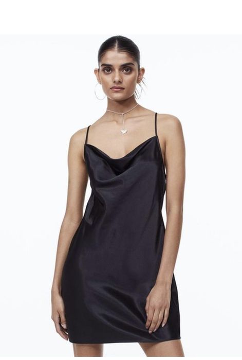 Платье комбинация, атласное.H&M.Размер m