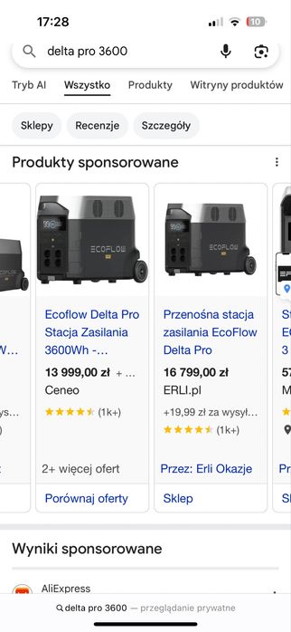 ECOFLOW DELTA PRO 3600 panel flex za darmo w zestawie