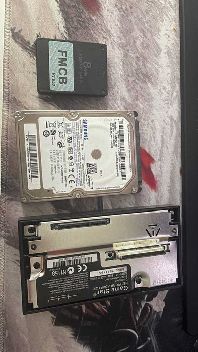 Komplet do PS2: HDD Samsung 250GB + adapter SATA + karta FMCB