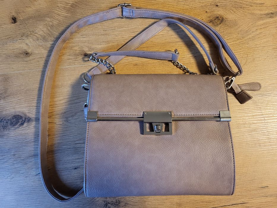 Beżowa Torebka Nude