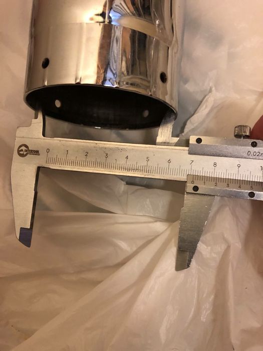 BMW - 18307840634  насадка на выхлопную трубу е92