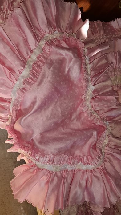 Edredom colcha rosa