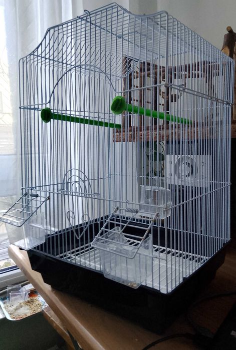 Klatka składana dla kanarka, papugi
