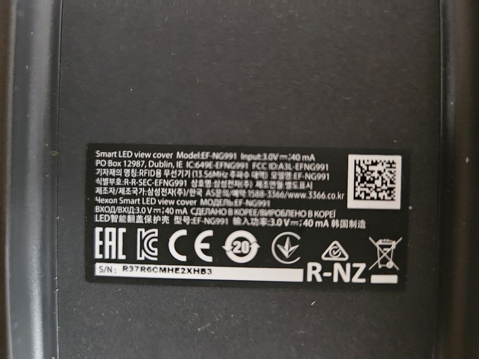 Etui LED View Cover Samsung S21 5G