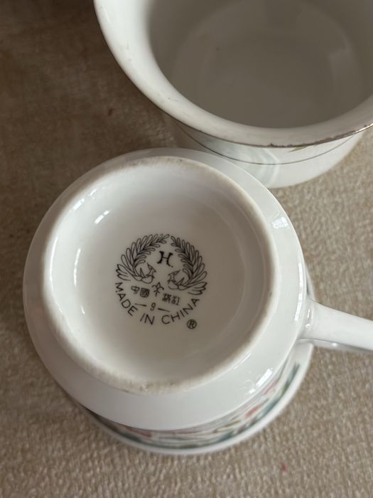 Zestaw porcelanowy