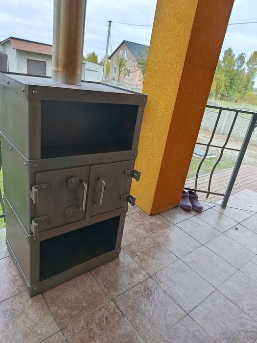 Пічка камін б/у .