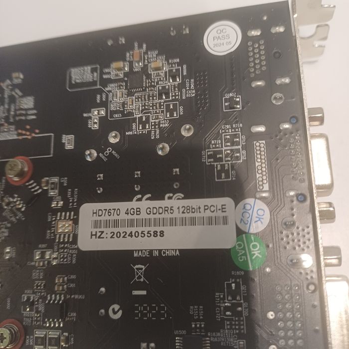 Відеокарта Radeon HD 7670 4GB GDDR5 ОЕМ 128 bit.