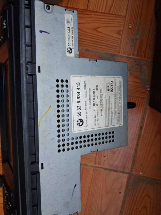 Rádio BMW E39 com GPS