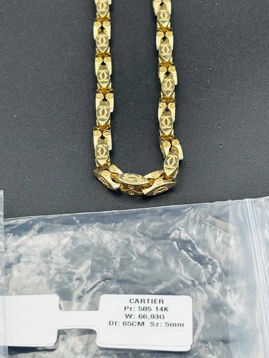 Złote Grube Łańcuchy Łańcuszki Złoto 585 14K Nowe Super Cena Wybór