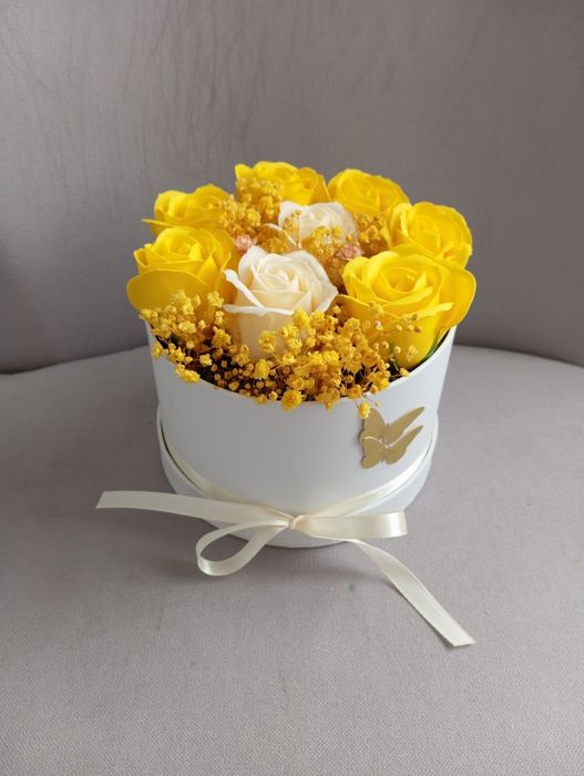 Bouquet de flores de sabão