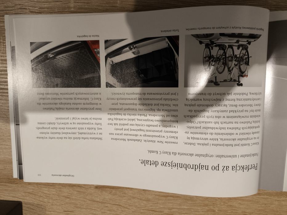 Prospekt Mercedesa w204 w212 E-klasa C-klasa