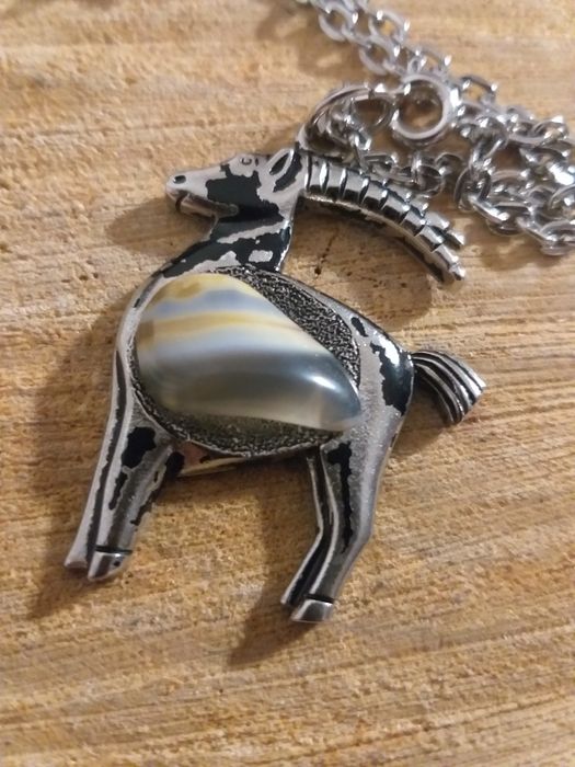 Stara zawieszka wisiorek kozioł/ koziołek.  Romuald Rutkowski. Vintage