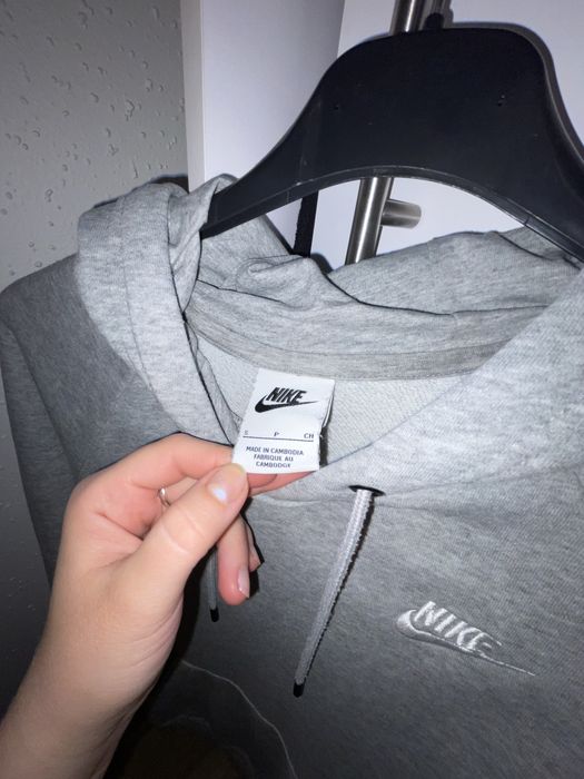 Bluza S Nike szara