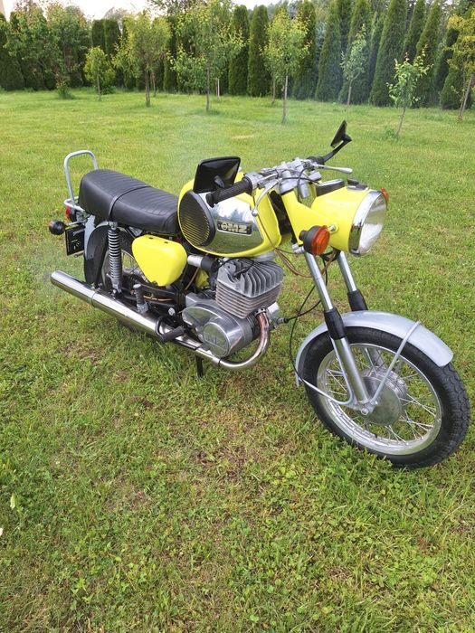 MZ TS 250 z 1977r., Zarejestrowana.