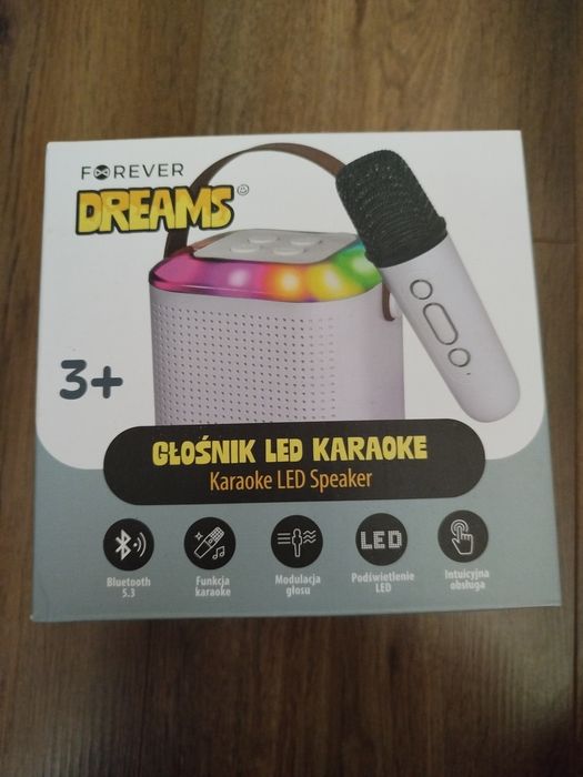 Głośnik LED karaoke