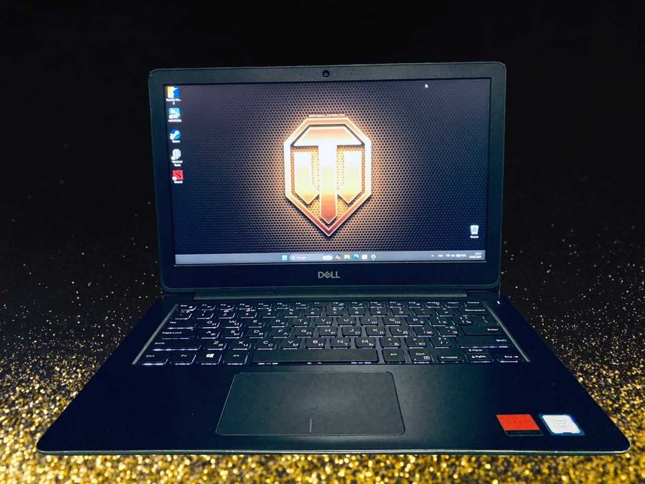 Ноутбук с i7-8550U/16Gb/Radeon 4Gb/SSD 512Gb, 13,3" Dell Vostro (WoT, CS2, DOTA2)