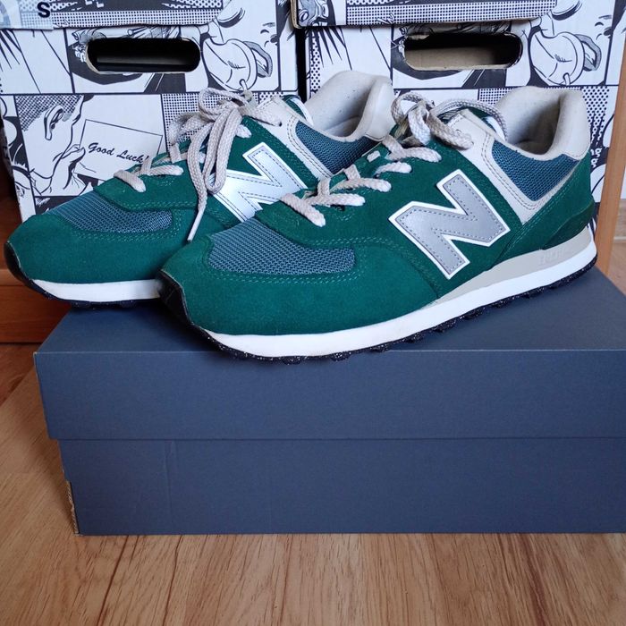 Buty New balance u574 esg zielone