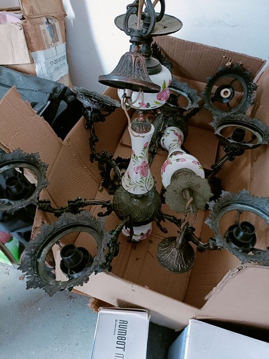 Candeeiros de teto vintage completos