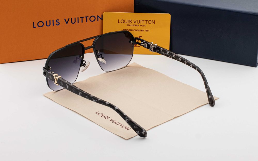 Сонцезахисні окуляри Louis Vuitton NEW 2026 | UV400 | квадратна лінза | футляр в комплекті