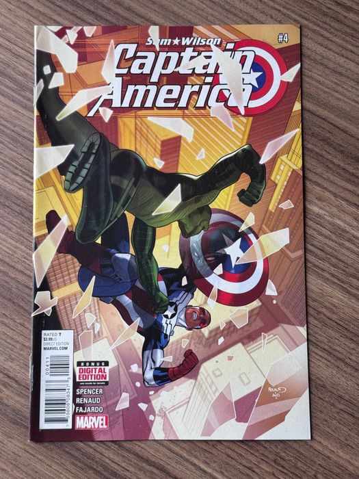 Оригінальні комікси Marvel зі США — Captain America (2 шт, англ.)
