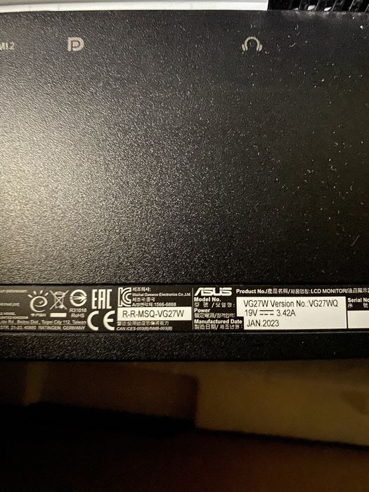 блок живлення ASUS з кабелем