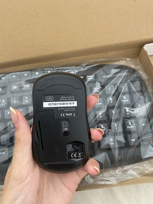 Teclado e rato wireless 1Life