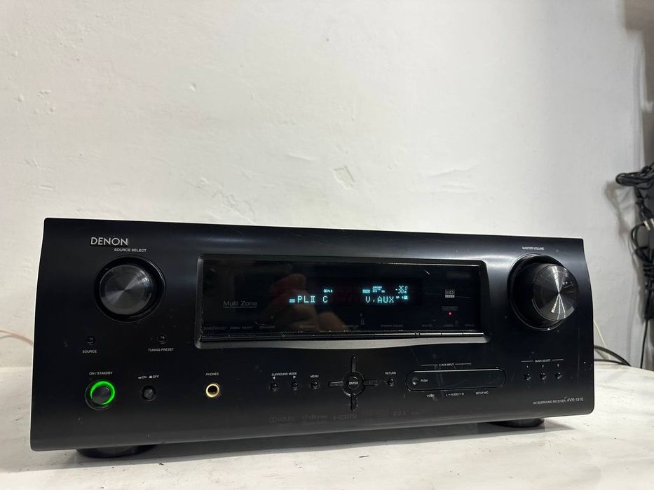 Amplituner kina domowego Denon AVR-1910 | 7.1 | 7×90 W | HDMI | Audyssey MultEQ | Dolby TrueHD | DTS-HD Master Audio